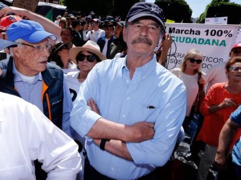 Fox reaparece en Twitter para celebrar juicio contra  Trump; enmudece sobre García Luna