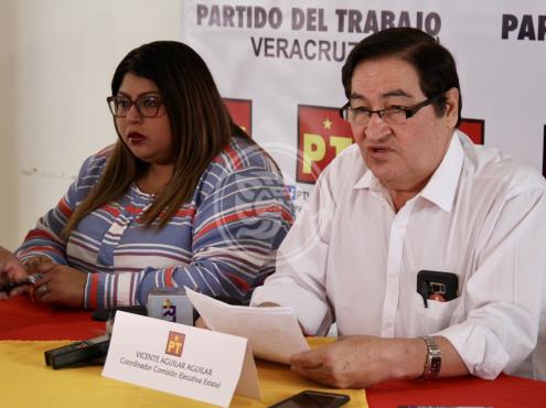 PT Veracruz, a favor de reforma integral a partidos políticos