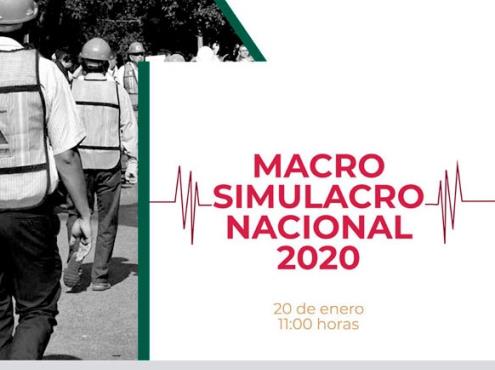 Veracruz se suma este lunes a macro simulacro nacional