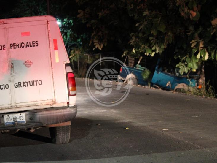 Mueren dos campesinos en accidente automovilístico en Martínez de la Torre, Veracruz