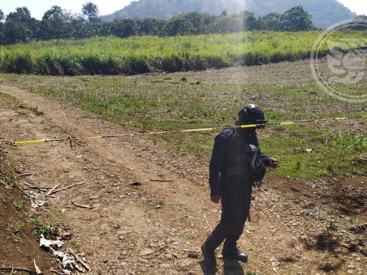 Hallan decapitado a campesino entre cañales de Fortín