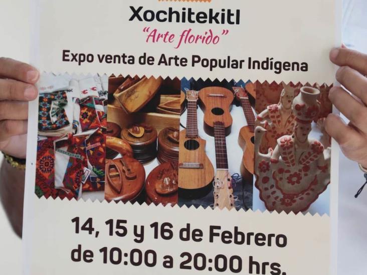 Expo Popular Xochitekitl, del 14 al 16 de febrero en Xalapa