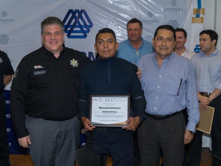 Coparmex Veracruz reconoce a elementos de SSP