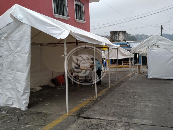 En regla, comercio informal en zona centro de Papantla