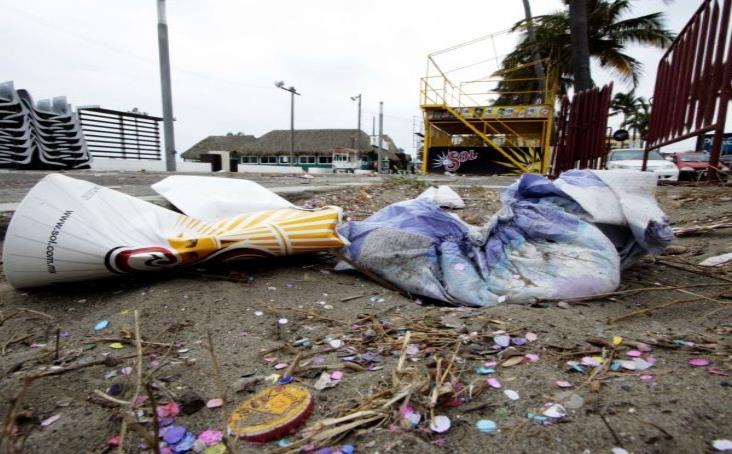 Recolección de basura en fechas de Carnaval, aumenta un 50%
