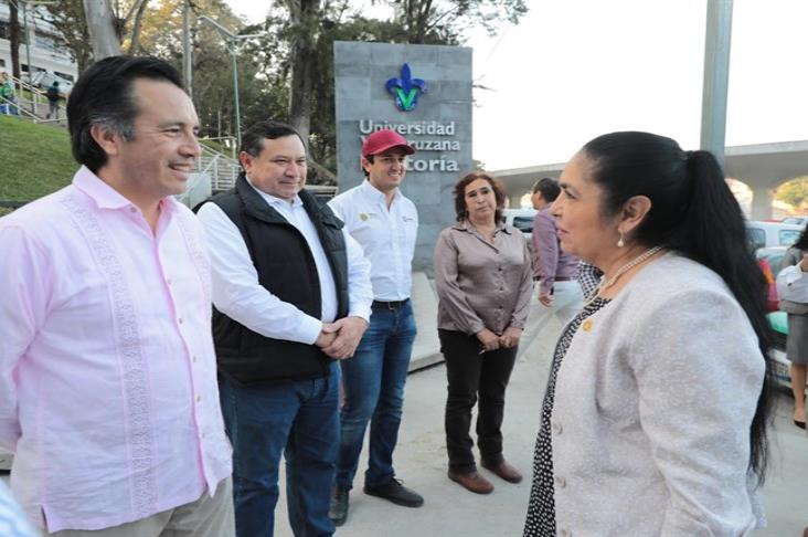 Supervisa Cuitláhuac Circuito Universitario, casi listo para inaugurarlo