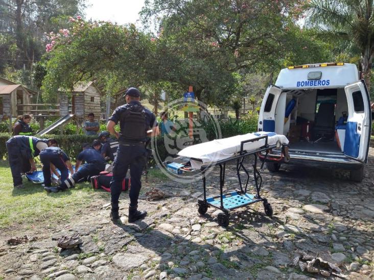 En violento asalto apuñalan a taxista en Xalapa