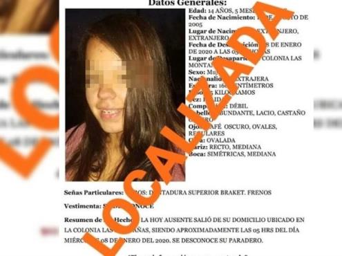 Hallan en Veracruz a niña estadounidense desaparecida en Chihuahua