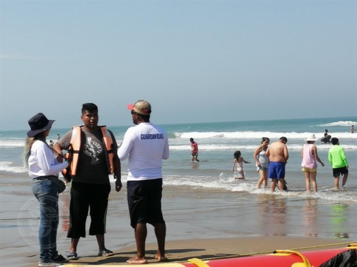 Descuido de turistas sigue causando ahogamientos en playas tuxpeñas
