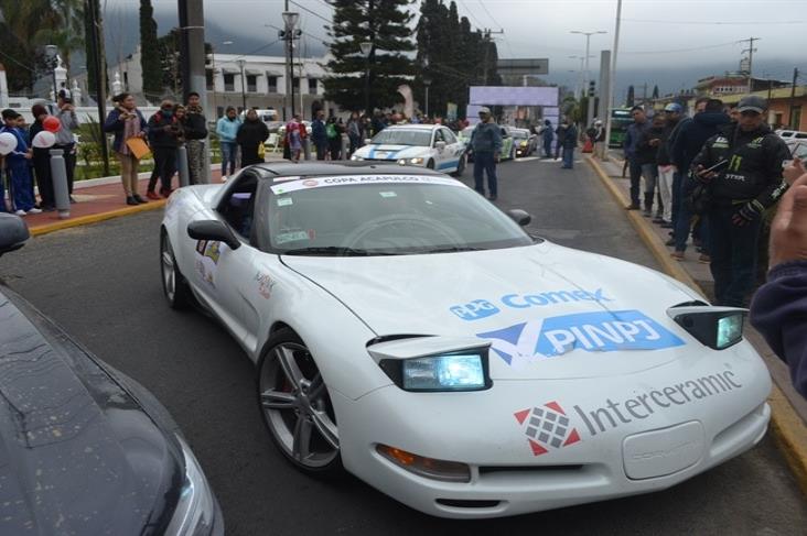 Pilotos del Rally del Golfo hacen escala en Nogales