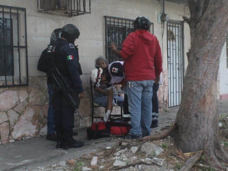 En Veracruz, se incendia vivienda en colonia Cristobal Colón