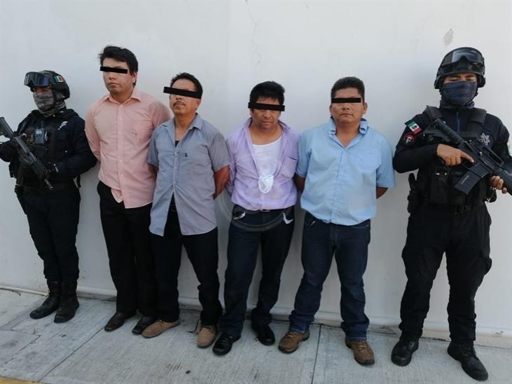 Pretendían asaltar un Elektra en Veracruz; fueron detenidos