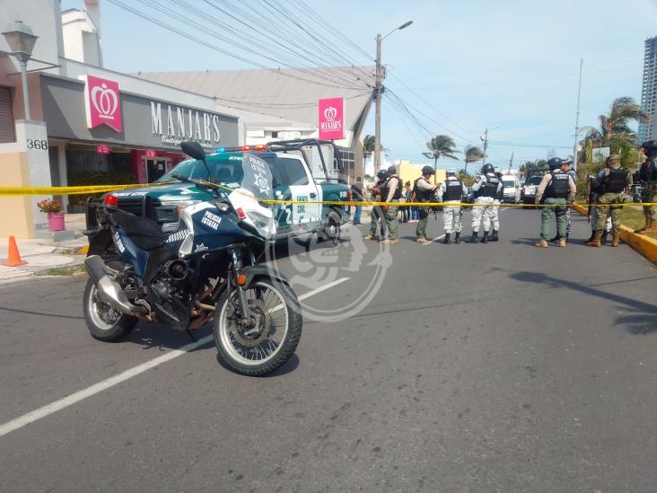 Balean a dos hombres en Boca del Río; intentaban asaltar comercio