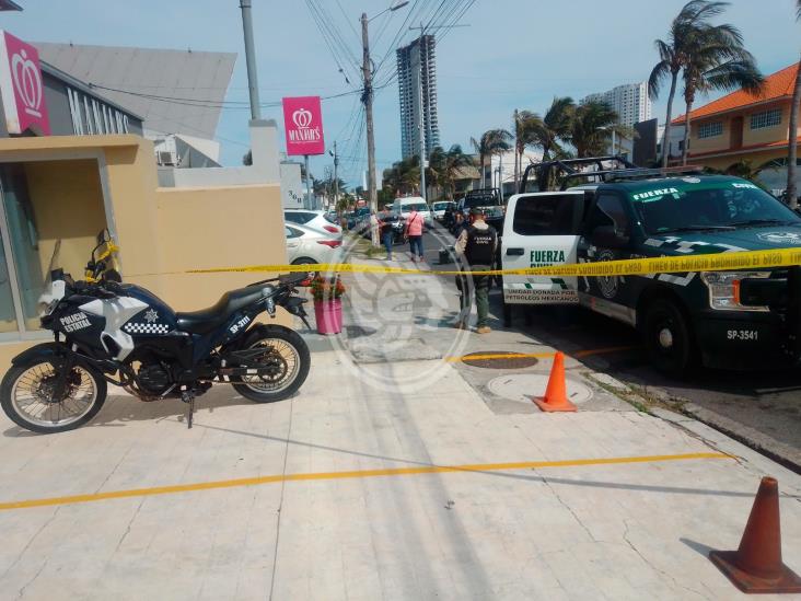 Balean a dos hombres en Boca del Río; intentaban asaltar comercio