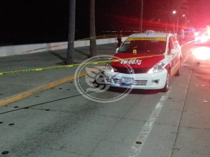 Joven muere atropellado por taxista, en Boca del Río