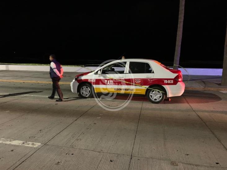 Joven muere atropellado por taxista, en Boca del Río