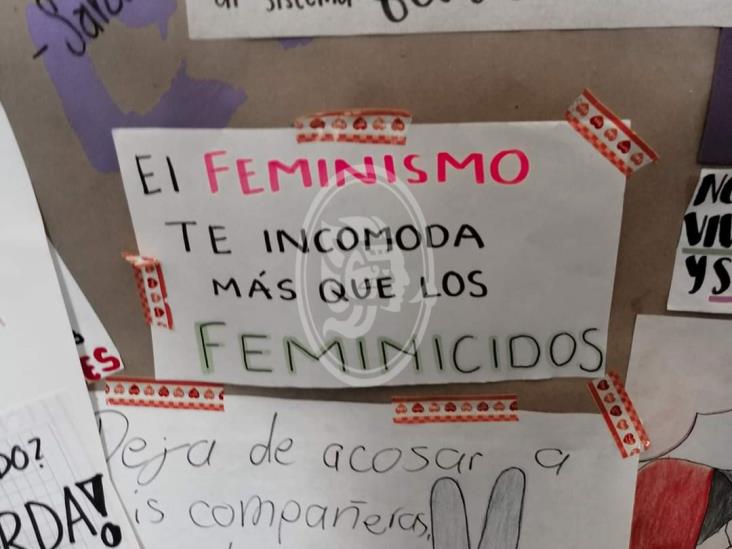 Estudiantes de Colegio de Bachilleres de Veracruz y del CETMAR alzan la voz en contra de acoso sexual