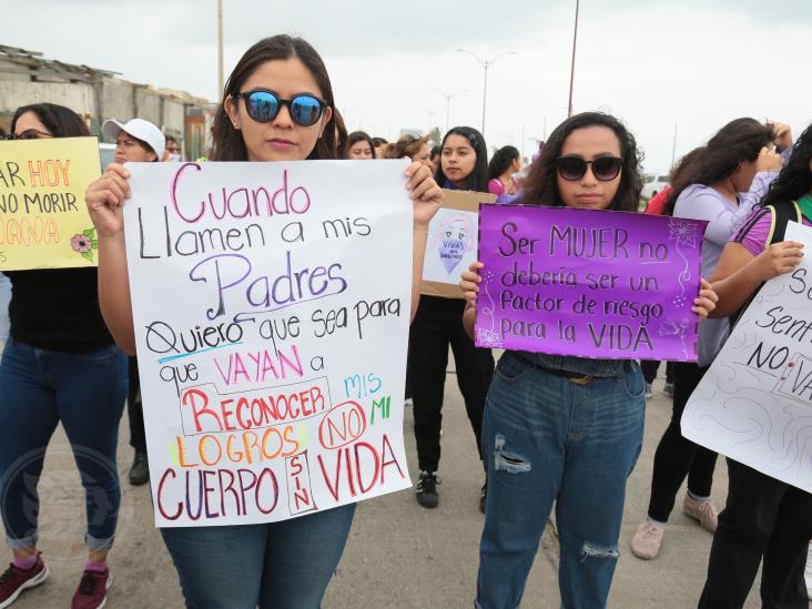 ¡Respétame cabrón!, mujeres de Coatzacoalcos alzan la voz