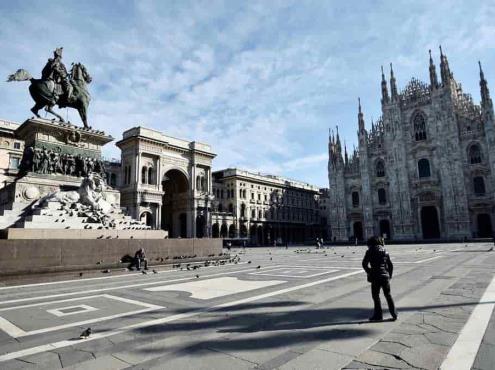 Italia ordena cierre de negocios, menos supermercados y farmacias