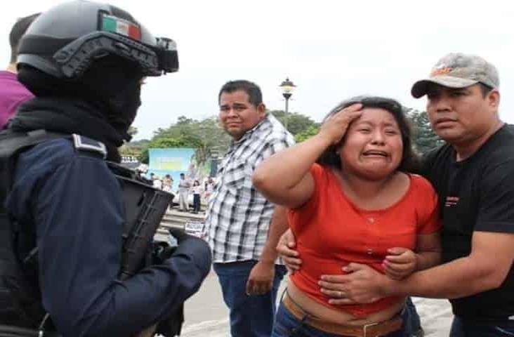 Ven barbarie con ultrajes a la autoridad en Veracruz; caen 200 a la semana por delito