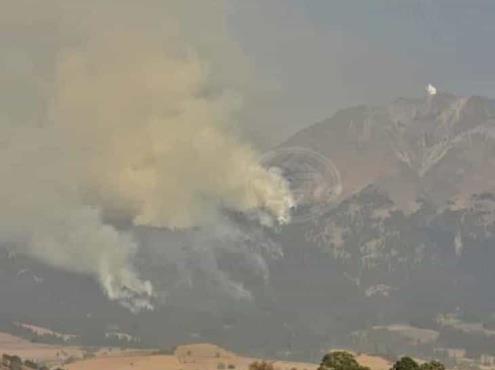 Dos personas fallecidas por incendio en Pico de Orizaba