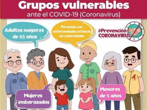Emite IMSS recomendaciones a grupos vulnerables por Covid-19