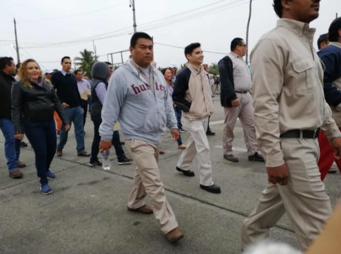Ante coronavirus, petroleros suspenden desfile en Tuxpan