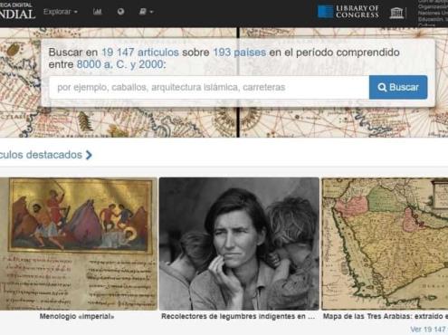 La UNESCO libera su Biblioteca Digital Mundial tras cuarentena