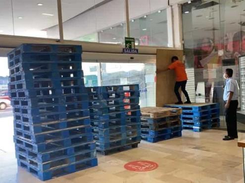 SSP refuerza con operativos centros comerciales de Veracruz tras rumores de saqueos
