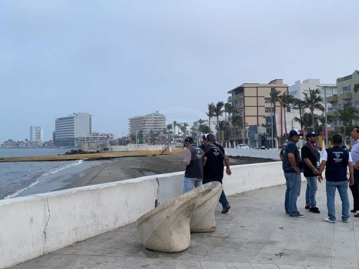 Montan operativo en playas de Veracruz ante contingencia sanitaria