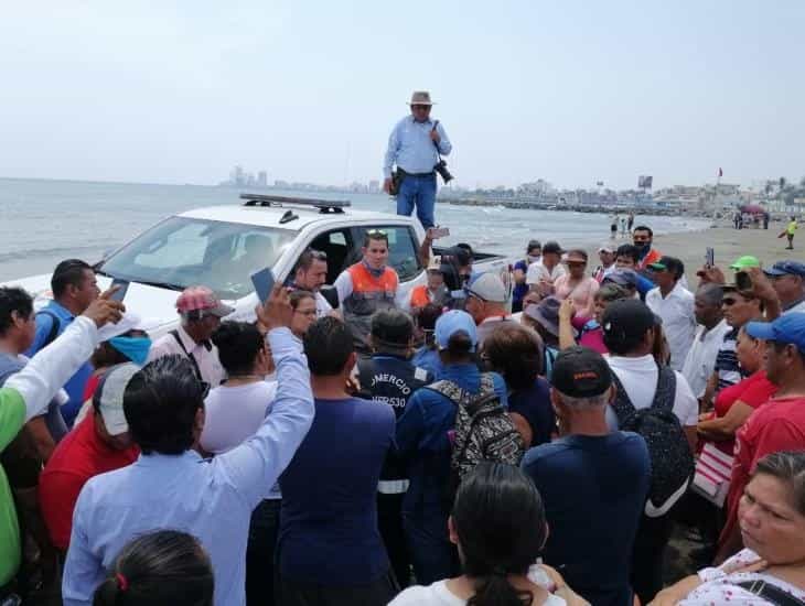 Comerciantes de Villa del Mar exigen apoyos por contingencia