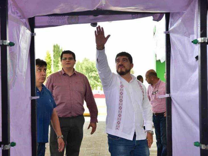 Tecnológicos de Veracruz elaboran sanitizante y diseñan cabinas para sanitización