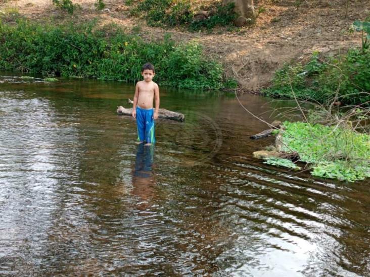 Alarmante sequía en la conurbación; Río Jamapa se seca