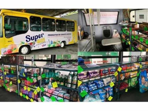 Con Súper Bus llevan productos a colonias de Ixtaczoquitlán