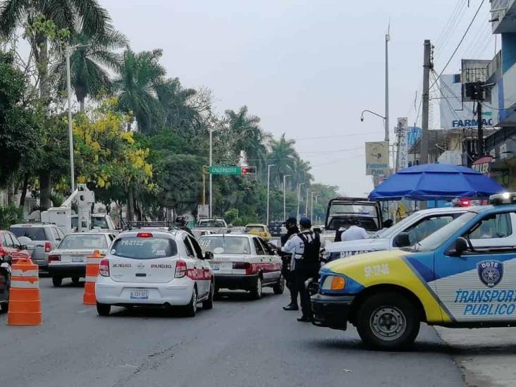 Lanzan SOS por taxistas de Veracruz ante pandemia y exigencias de Tránsito