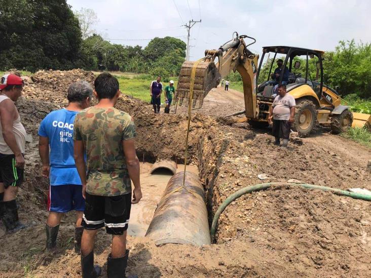 Rescate de pozo ampliará captación de agua potable en Tuxpan
