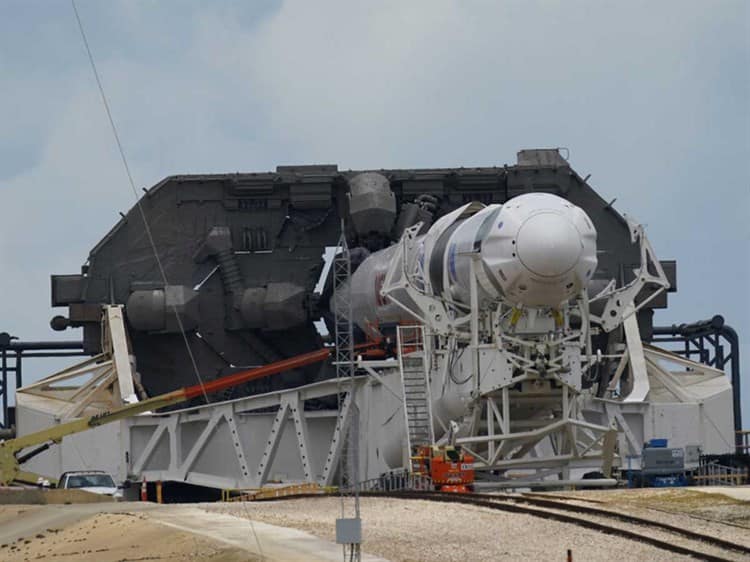 Todo listo en la NASA para despegue de cápsula de SpaceX