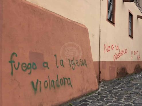 Interpone Iglesia de Xalapa denuncia por vandalismo en templos