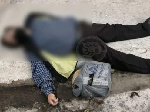 Muere hombre tras sufrir un infarto en calles de Xalapa