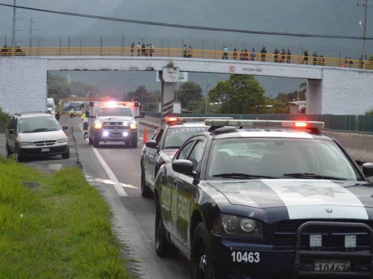 Atacan a balazos a policías de Veracruz en Esperanza