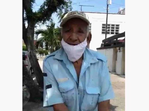 Ancianito pide apoyo para adquirir medicamentos para su esposa