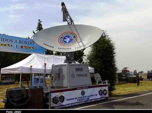 Inicia la operación del radar de vigilancia aérea Tzinacan
