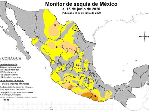 Veracruz libra sequía en los primeros 15 días de junio