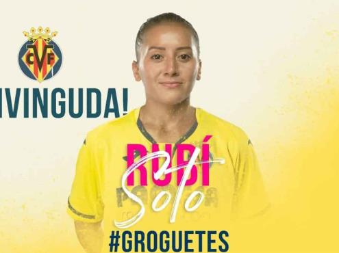 Rubí Soto, máxima goleadora de Chivas, nueva jugadora del Villareal