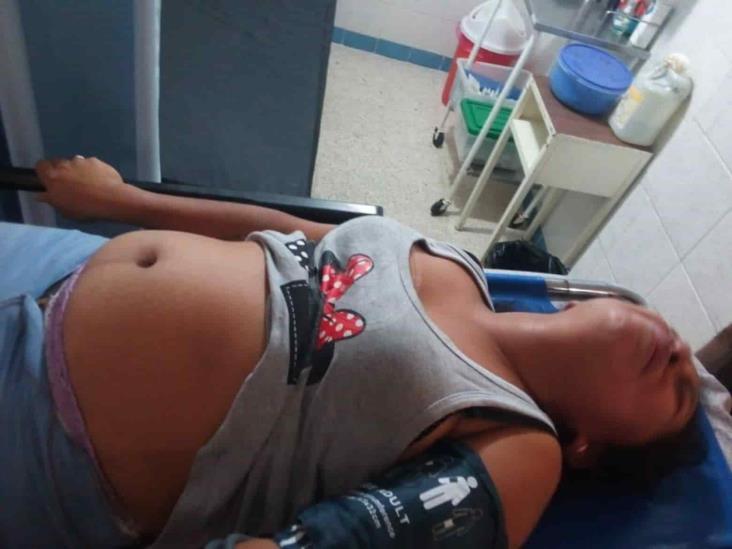 Cae presunto delincuente tras persecución en Acayucan; hieren a embarazada