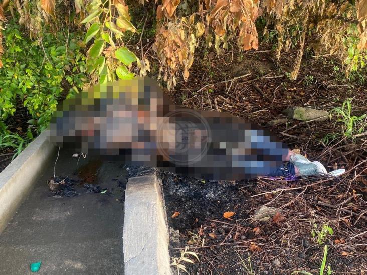 Hallan cuerpo quemado y con signos de tortura en la Córdoba-Veracruz
