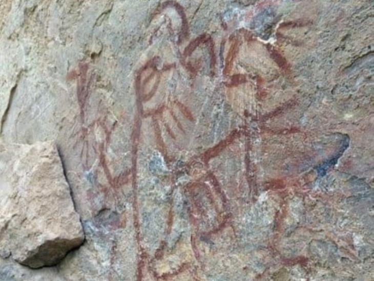 Sismo en Oaxaca revela dos pinturas rupestres