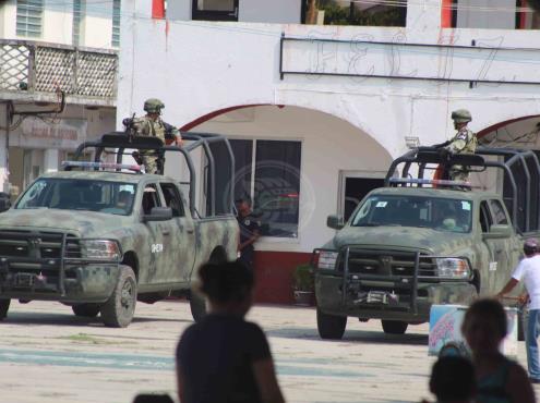SSP, Sedena y Fuerza Civil despliegan operativo en Las Choapas