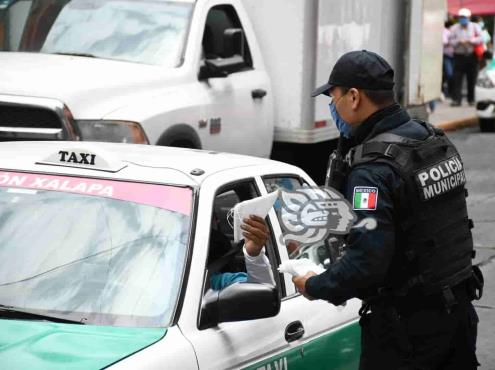 En Xalapa, uso de cubrebocas obligatorio en transporte público