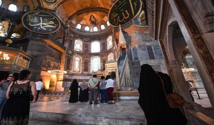 Decepciona a EU conversión de Santa Sofía en mezquita